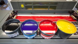 Farbeimer: CMYK-Farben