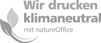 Logo Wir drucken klimaneutral